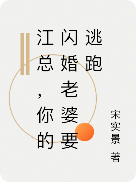 江總，你的閃婚老婆要逃跑(沐冉江游)小說(shuō)全文免費(fèi)閱讀