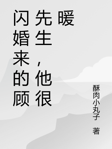 閃婚來(lái)的顧先生，他很暖全文在線閱讀蘇暖顧旸小說(shuō)全本無(wú)彈窗